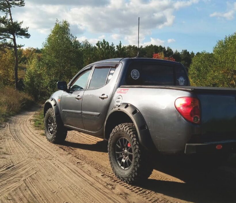Расширители арок Mitsubishi L200 – 70мм - Расширители арок - MITSUBISHI - Mitsubishi L200