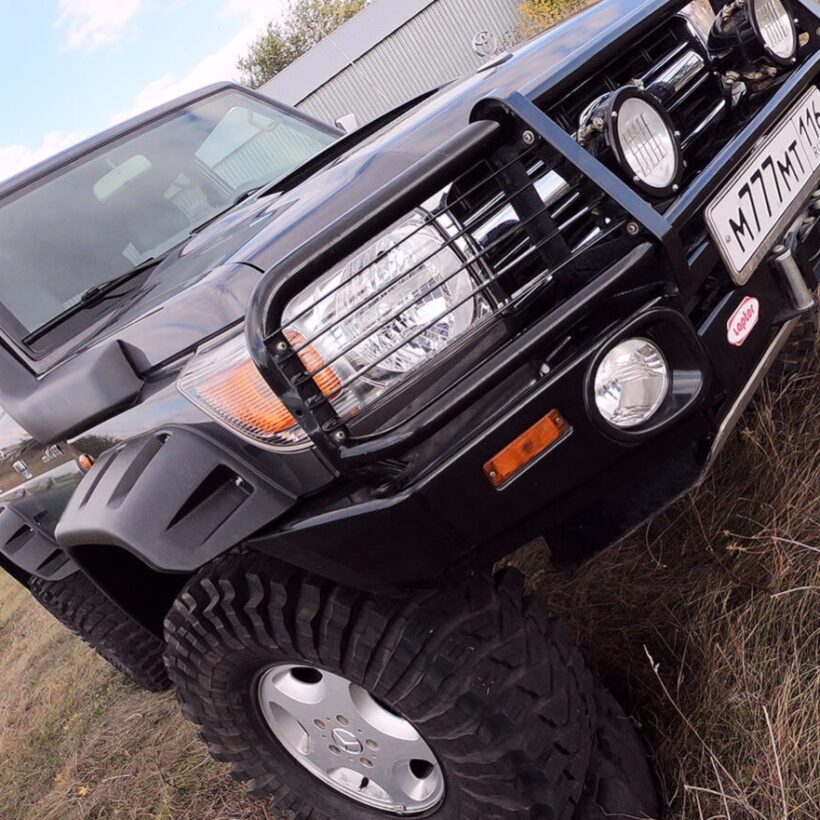 Расширители арок Toyota Land Cruiser 76 – 140мм - Расширители арок - TOYOTA - Toyota Land Cruiser