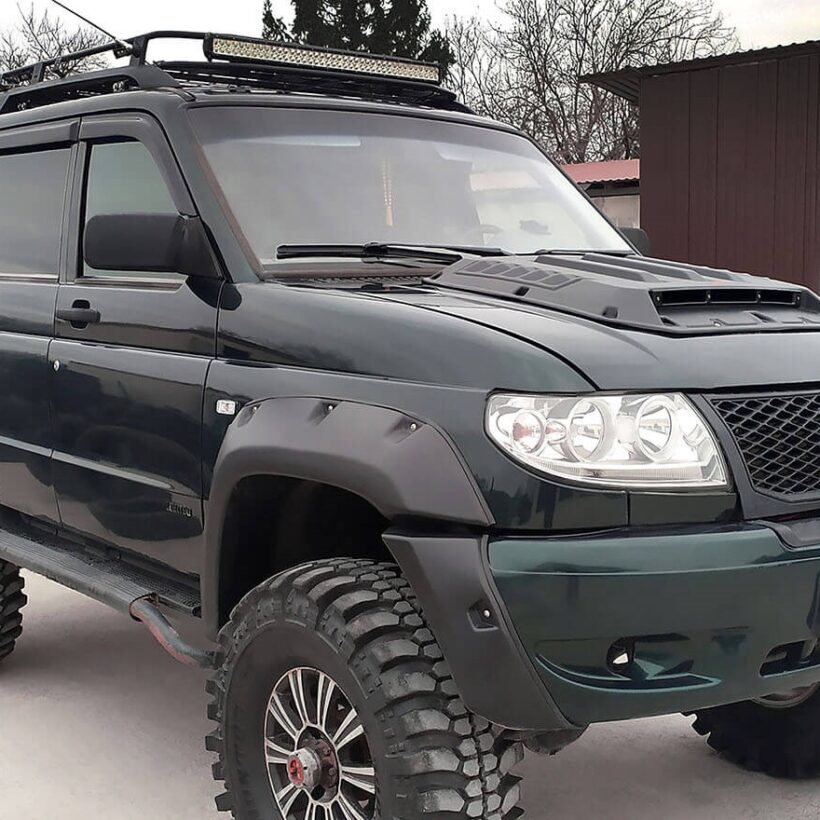 Расширители колёсных арок Уаз Патриот 3163 - Расширители арок - UAZ - UAZ Патриот
