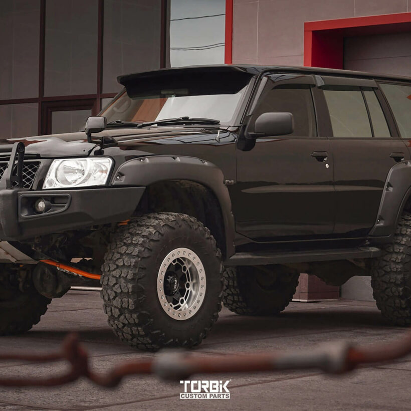 Расширители арок Nissan Patrol 85мм - Расширители арок - NISSAN - Nissan Patrol