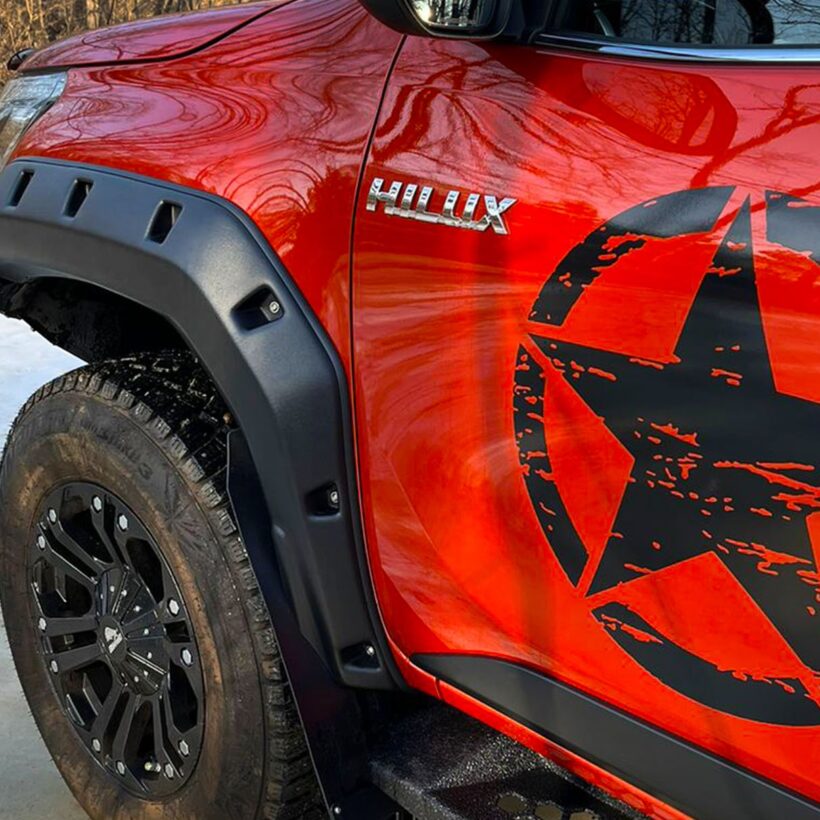 Расширители колёсных арок Toyota Hilux 8 - Расширители арок - TOYOTA - Toyota Hilux