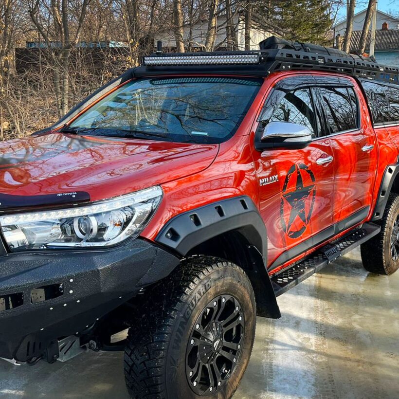 Расширители колёсных арок Toyota Hilux 8 - Расширители арок - TOYOTA - Toyota Hilux