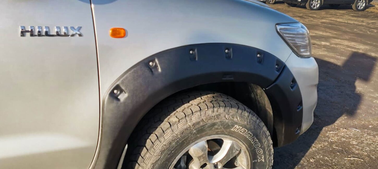 Расширители колёсных арок Toyota Hilux 7 – 45мм - Расширители арок - TOYOTA - Toyota Hilux