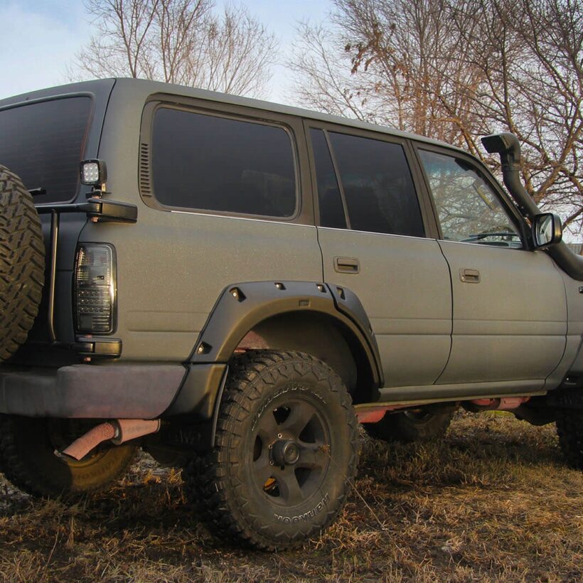 Расширители арок Toyota Land Cruiser 80 - 55 мм - Расширители арок - TOYOTA - Toyota Land Cruiser