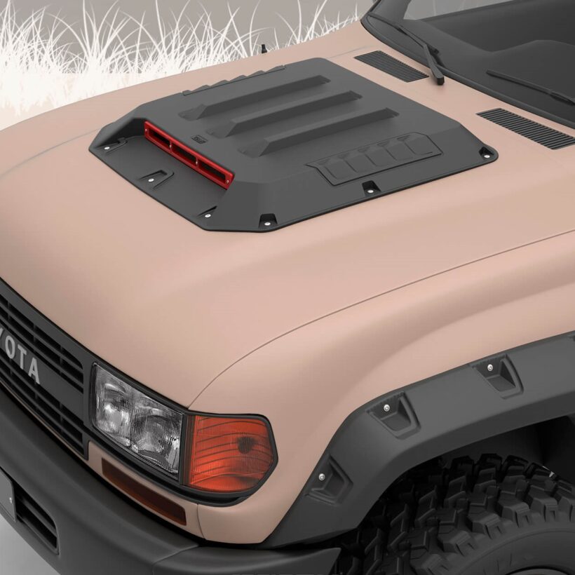 Расширители арок Toyota Land Cruiser 80 – 100мм - Расширители арок - TOYOTA - Toyota Land Cruiser