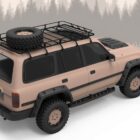 Расширители арок Toyota Land Cruiser 80 – 100мм - Расширители арок - TOYOTA - Toyota Land Cruiser
