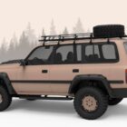 Расширители арок Toyota Land Cruiser 80 – 100мм - Расширители арок - TOYOTA - Toyota Land Cruiser