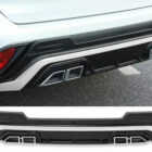 Highlander 2020- Накладка заднего бампера с имитацией насадок - Экстерьер - TOYOTA - Toyota Highlander