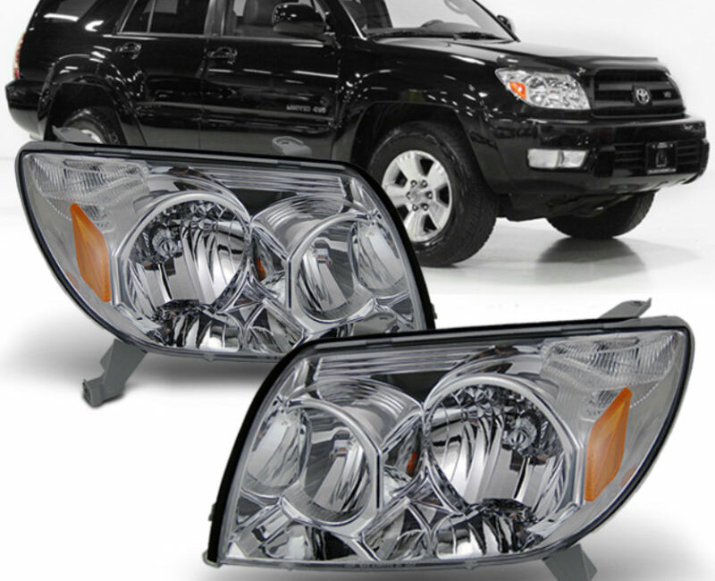 4Runner 03-05 Оптика под галоген, хром, комплект - Доп. свет - TOYOTA - Toyota 4Runner