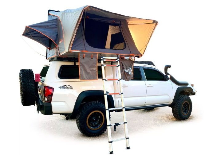 Палатка на платформу на крыше или кунге Roofnest Condor XL - Всё для автотуризма - TOYOTA - Toyota Tundra