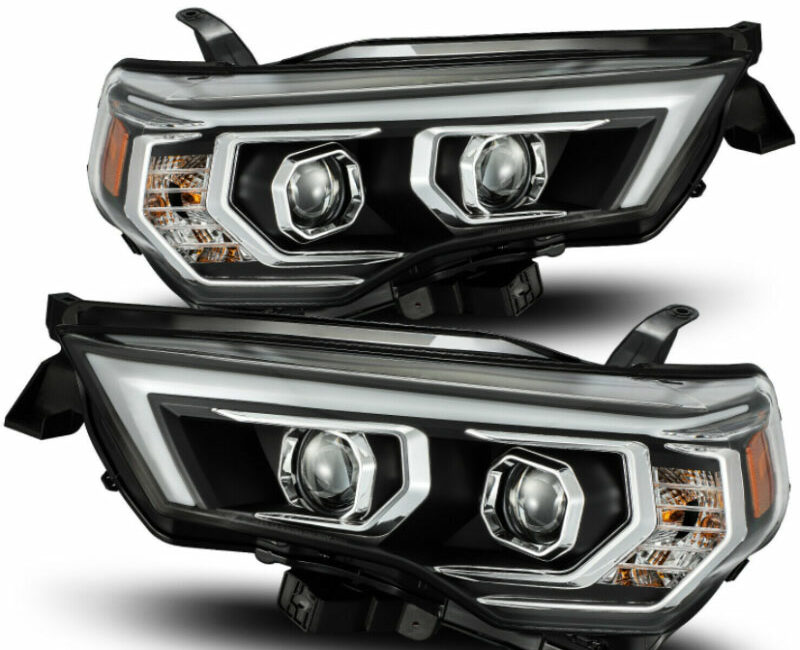 4Runner 14-20 Оптика линзованная, LED ДХО с поворотником, хром, комплект - Доп. свет - TOYOTA - Toyota 4Runner