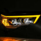 4Runner 14-20 Оптика линзованная, LED ДХО с поворотником, хром, комплект - Доп. свет - TOYOTA - Toyota 4Runner