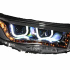 Highlander 14-16 Оптика линзованная, с LED ДХО U-style, комплект - Доп. свет - TOYOTA - Toyota Highlander