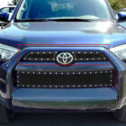 4Runner 14-19 Решетки радиатора V2, черная нержавейка, сетка 1,8 мм, 2 части - Экстерьер - TOYOTA - Toyota 4Runner