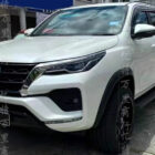 Fortuner 2020- Расширители колесных арок, черные, шершавые, вылет 3 см - Расширители арок - TOYOTA - Toyota Fortuner