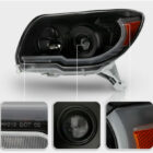 4Runner 06-09 Оптика линзованная с LED ДХО, черная, комплект - Доп. свет - TOYOTA - Toyota 4Runner