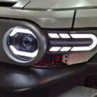 FJ Cruiser Оптика линзованная, с LED ДХО и динамичными поворотниками, черные, комплект - Доп. свет - TOYOTA - Toyota FJ Cruiser