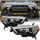 4Runner 14-20 Оптика линзованная, хром, комплект - Доп. свет - TOYOTA - Toyota 4Runner