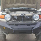 FJ Cruiser Передний силовой бампер, в комплекте ПТФ, с местом под лебедку, черный - Силовые бамперы - TOYOTA - Toyota FJ Cruiser