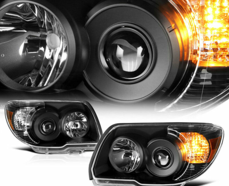 4Runner 06-09 Оптика линзованная, черная, комплект - Доп. свет - TOYOTA - Toyota 4Runner