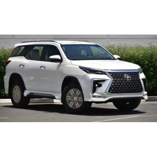 Fortuner 2020- Бампер с решеткой и задней юбкой, в стиле GX - Силовые бамперы - TOYOTA - Toyota Fortuner