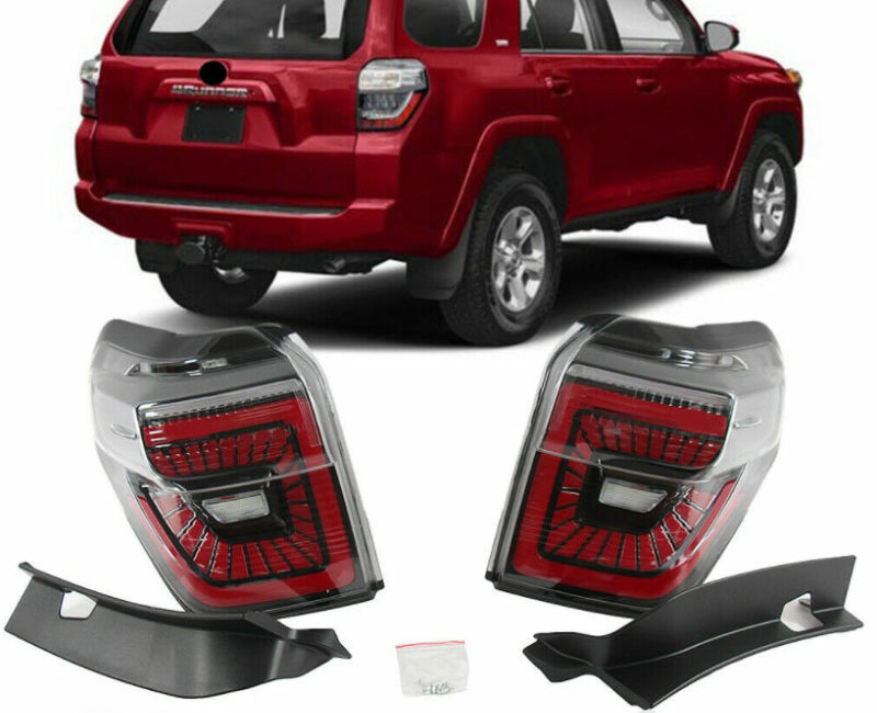 4Runner 10-20 Фонари диодные, с последовательными поворотниками, красные, комплект - Доп. свет - TOYOTA - Toyota 4Runner