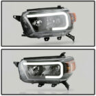 4Runner 10-13 Оптика под галоген, с LED ДХО, черная, комплект - Доп. свет - TOYOTA - Toyota 4Runner