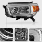 4Runner 10-13 Оптика под галоген, с LED ДХО, хром, комплект - Доп. свет - TOYOTA - Toyota 4Runner