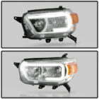 4Runner 10-13 Оптика под галоген, с LED ДХО, хром, комплект - Доп. свет - TOYOTA - Toyota 4Runner