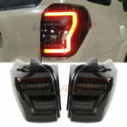 4Runner 2010- Фонари диодные, дымчатые с красной трубкой, комплект - Доп. свет - TOYOTA - Toyota 4Runner