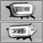 4Runner 10-13 Оптика линзованная, с LED ДХО, хром, комплект - Доп. свет - TOYOTA - Toyota 4Runner