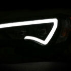 4Runner 10-13 Оптика линзованная, с LED ДХО, хром, комплект - Доп. свет - TOYOTA - Toyota 4Runner