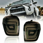 4Runner 2010- Фонари диодные, с последовательными поворотниками, дымчатые, комплект - Доп. свет - TOYOTA - Toyota 4Runner