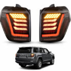 4Runner 2014- Фонари диодные с динамичными поворотниками, красные, комплект - Доп. свет - TOYOTA - Toyota 4Runner