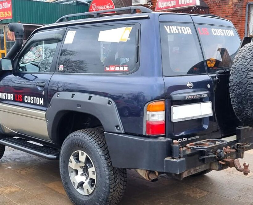 Расширители арок Nissan Patrol 3 двери 55мм - Расширители арок - NISSAN - Nissan Patrol