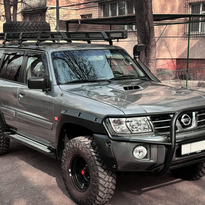 Расширители арок Nissan Patrol 55мм с накладками на передний и задний бампера - Расширители арок - NISSAN - Nissan Patrol