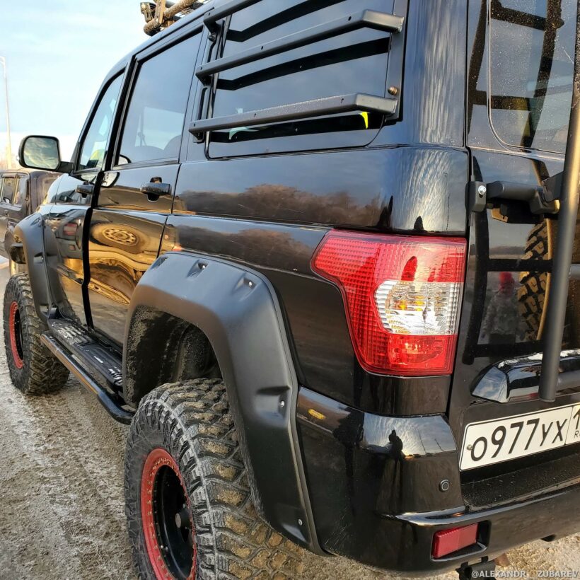 Расширители колёсных арок Уаз Патриот Спорт - Расширители арок - UAZ - UAZ Патриот
