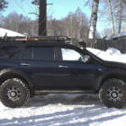 Расширители колесных арок Mitsubishi Pajero Sport 2008-2012 под болты, шагрень - Расширители арок - MITSUBISHI - Mitsubishi Pajero Sport