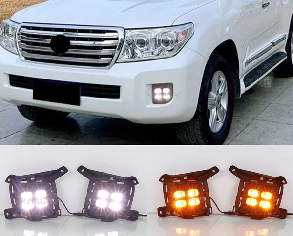 Land Cruiser 200 2012-2015 Рамки с ходовыми огнями и поворотниками - Экстерьер - TOYOTA - Toyota Land Cruiser