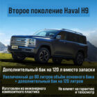 Дополнительный бак 120л. Haval H9 - Топливные баки - GREAT WALL