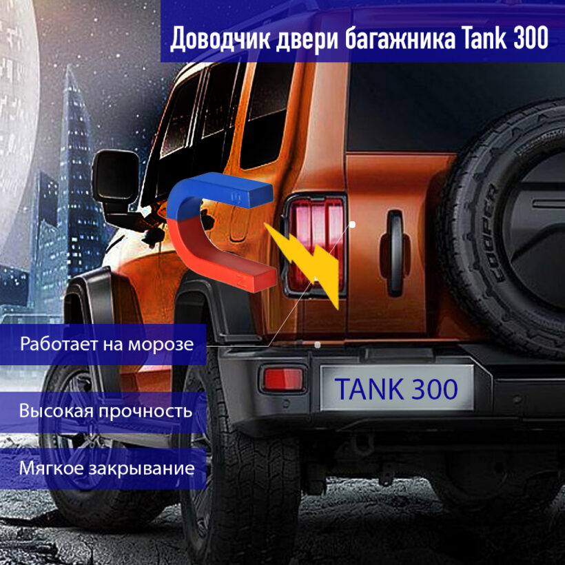 Доводчик пятой двери Tank 300 - Интерьер - TANK - TANK 300