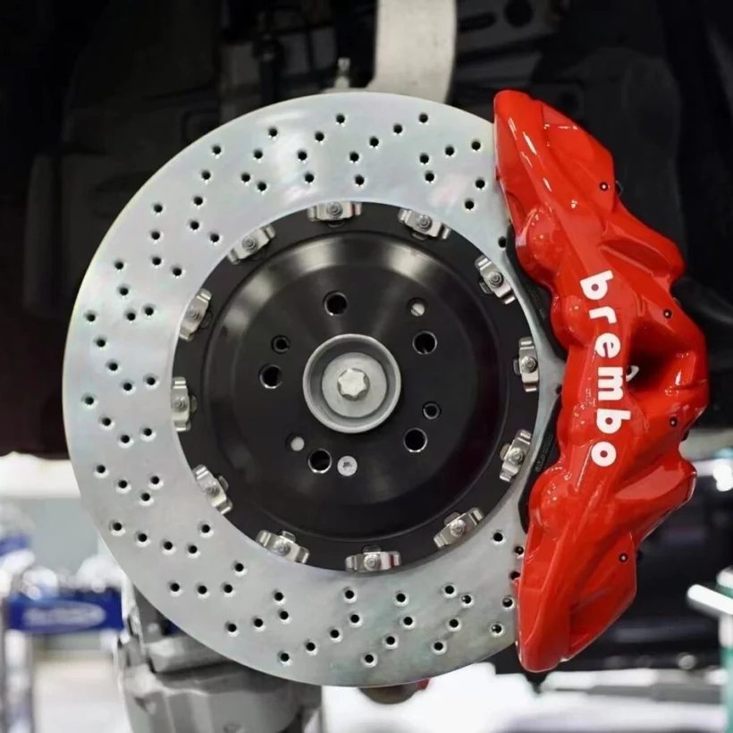 Усиленная 8ми поршневая тормозная система Brembo BM8 для Tank 300 передняя ось от R20 - Тормозные системы - TANK - TANK 300