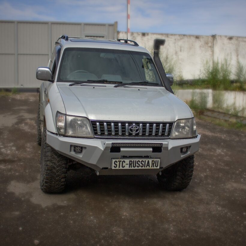 Бампер передний Toyota Land Cruiser Prado 95 REVO балка и ПТФ КОМПЛЕКТ 1 - Силовые бамперы - TOYOTA - Toyota Land Cruiser Prado