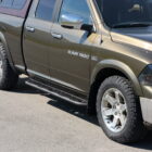 Пороги силовые BMS ALFA для Додж Рам 1500 Quad Cab 2009-2017 (2шт.) - Силовые пороги