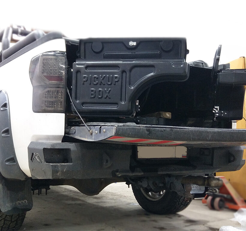 Бокс для пикапа поворот. TUNDRA ПРАВЫЙ PICKUPBOX - Автобоксы - FORD - Ford Ranger