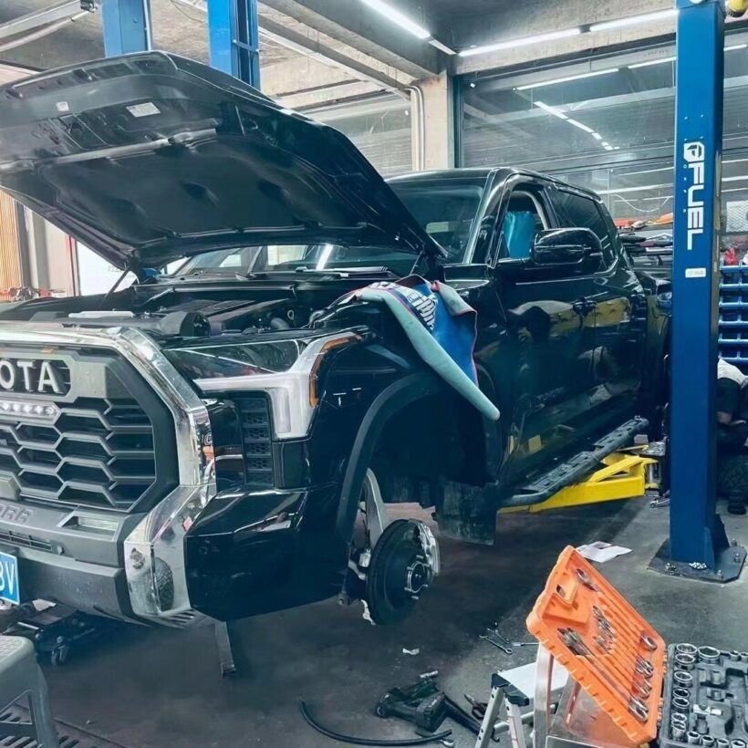 Toyota Tundra 2007-2021 лифт-комплект регулируемой подвески с DSC +2
