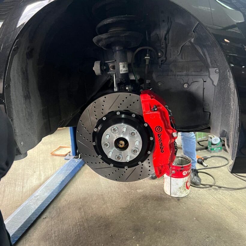 Усиленная 6ти поршневая тормозная система Brembo 18Z для Land Rover Discovery 2004+ передняя ось от R18 - Тормозные системы - LAND ROVER - Land Rover Discovery