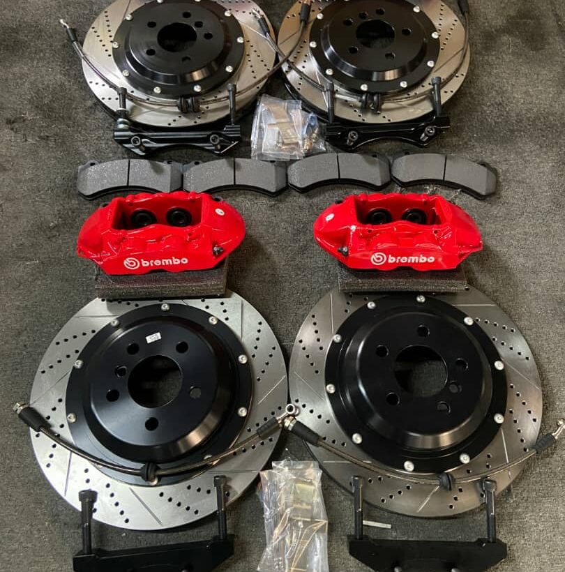 Усиленная 6ти поршневая тормозная система Brembo GT6 для Porsche Cayenne передняя ось от R19 - Тормозные системы - PORSCHE - Porsche Cayenne