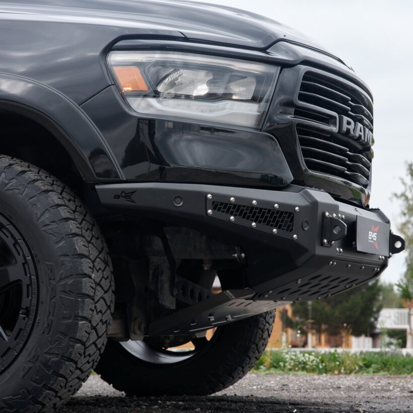 Бампер силовой передний BMS PRO-Line для Додж Рам 1500 2019-2024 - Силовые бамперы - DODGE - Dodge Ram