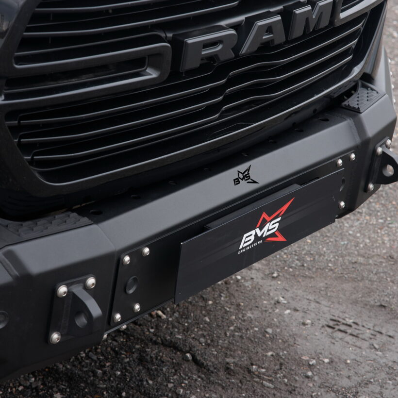Бампер силовой передний BMS PRO-Line для Додж Рам 1500 2019-2024 - Силовые бамперы - DODGE - Dodge Ram